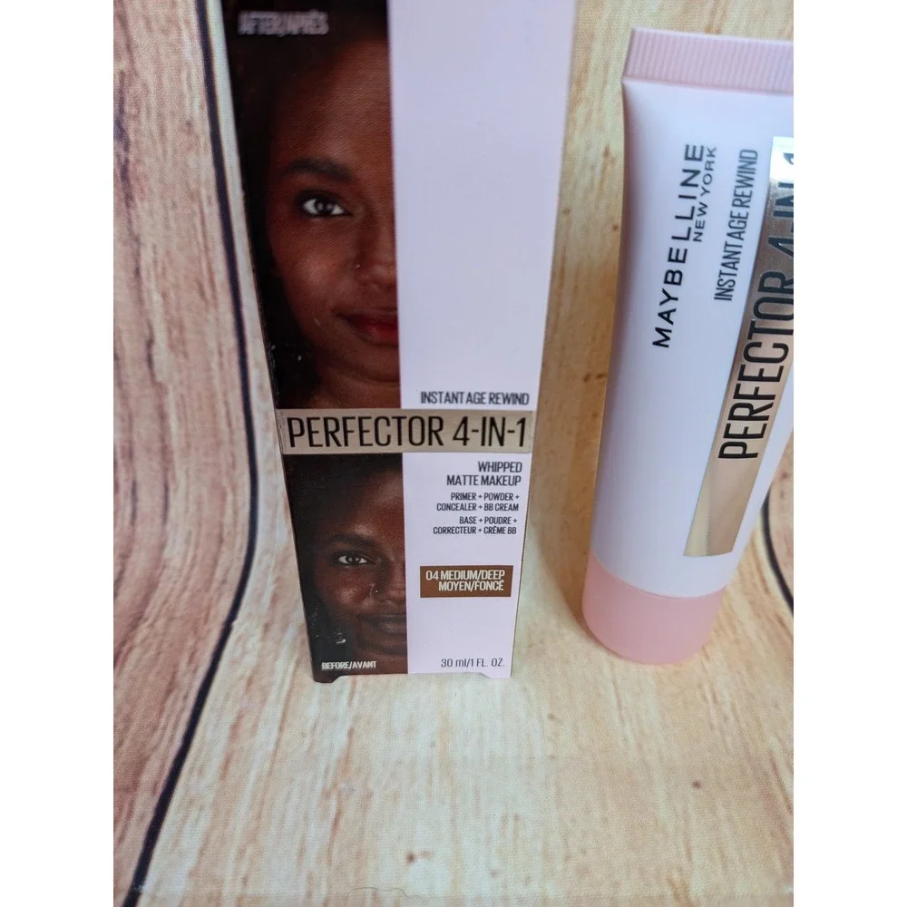 Maybelline Instant Age Rewind Perfector 4-in-1 Whipped Matte Makeup 04 Med/Deep